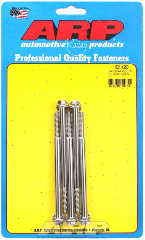 Arp 621-4250 Stainless Steel High-Strength Bolts 1