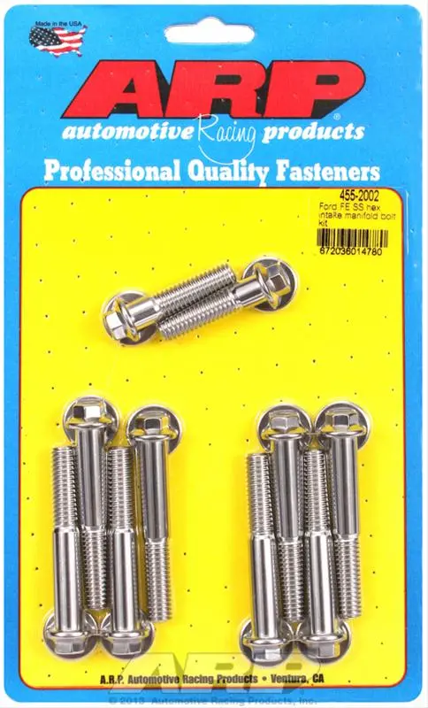 Arp Stainless Steel Intake Manifold Bolt Kit – 455-2002 1