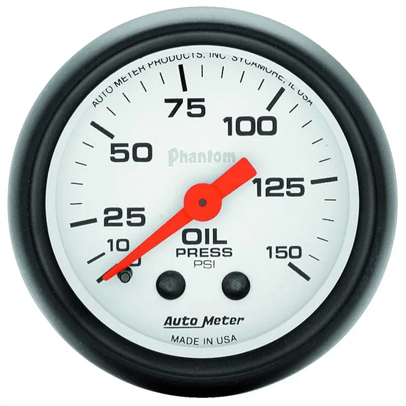 Phantom Series 2-1/16" Oil Pressure Gauge – Au5723 1
