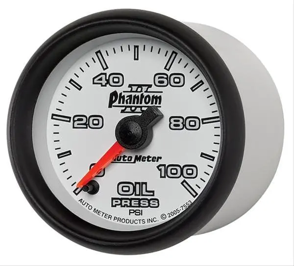 Autometer 7553 Phantom Ii Analog Gauge Set 1