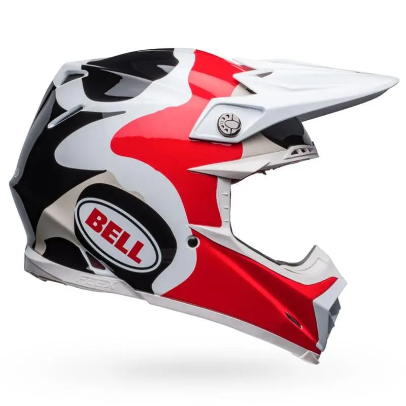 Bell Moto-9S Flex Motorcycle Helmet – Dot-Certified Safety Headgear 1