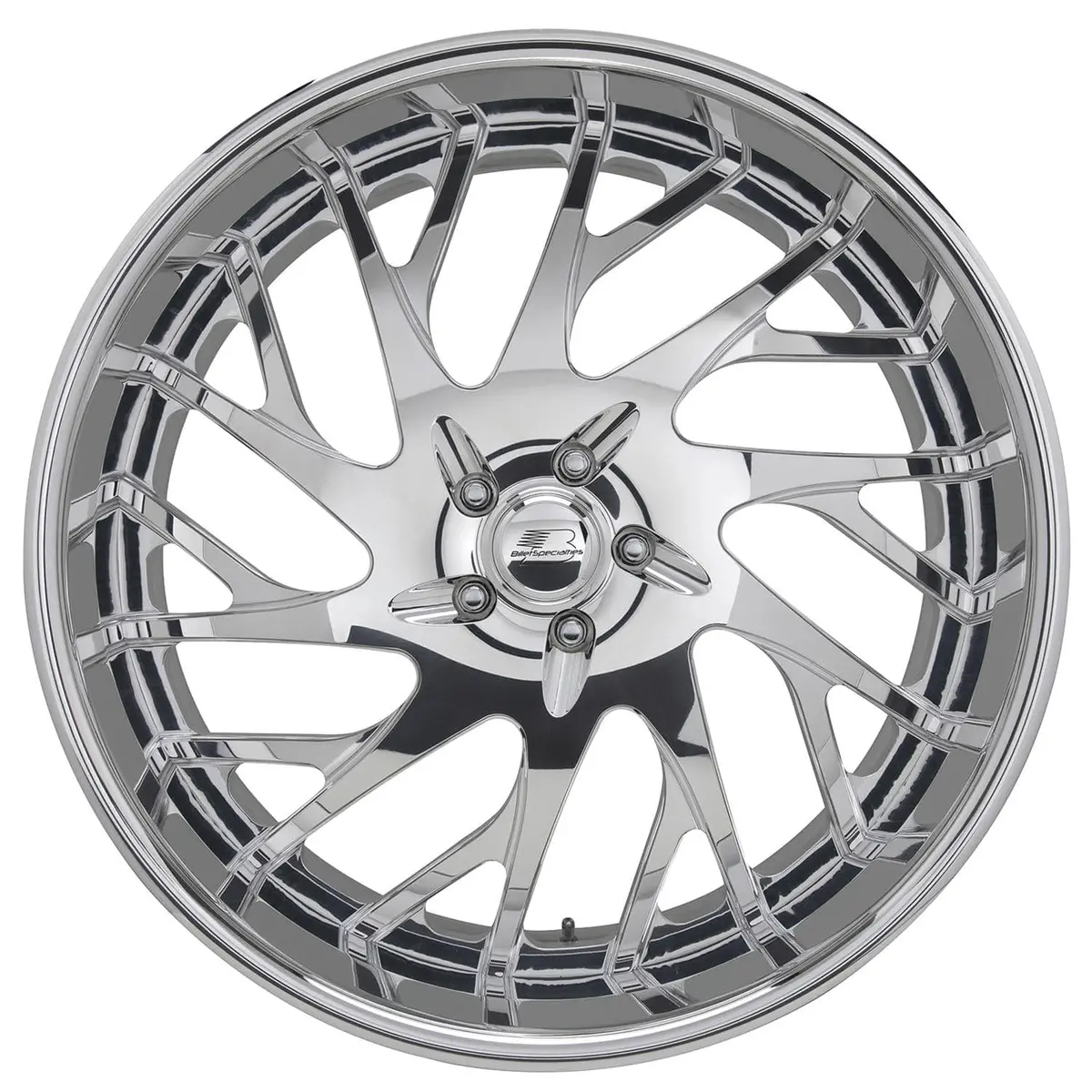 Billet Specialties Blvd Series 49 Custom Wheel – Hand-Polished Forged Aluminum, 20X10", 5X120 2