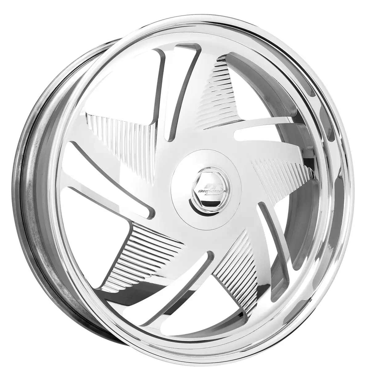 Billet Specialties Gs29 Manta Star Polished Custom Wheel Set 1