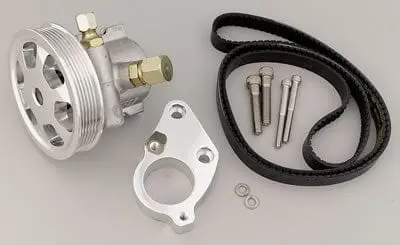 Billet Specialties Tru Trac Serpentine Power Steering Add-On Kit (Model 14320) 1