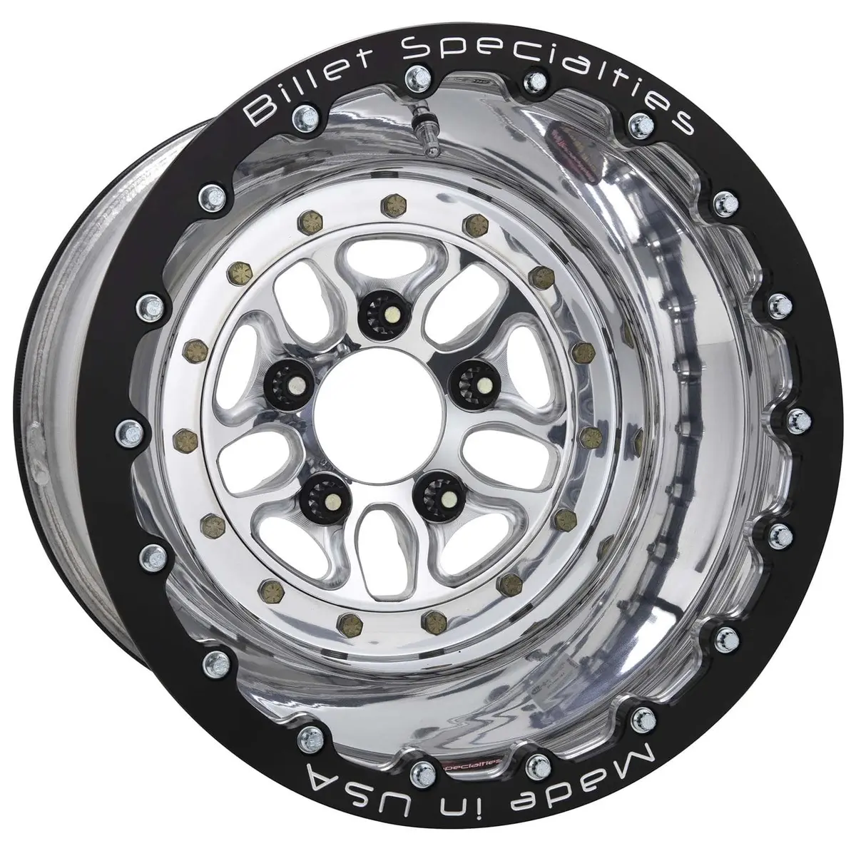 Billet Specialties Cdb075126160 Cnc Billet Wheel – 15X6" Vintage Style 1