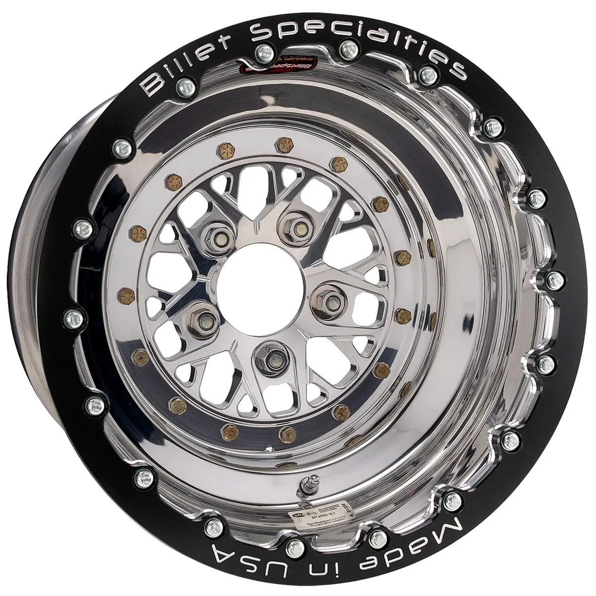 Billet Specialties Csbl085127340 5-Spoke Forged Wheel Set 1