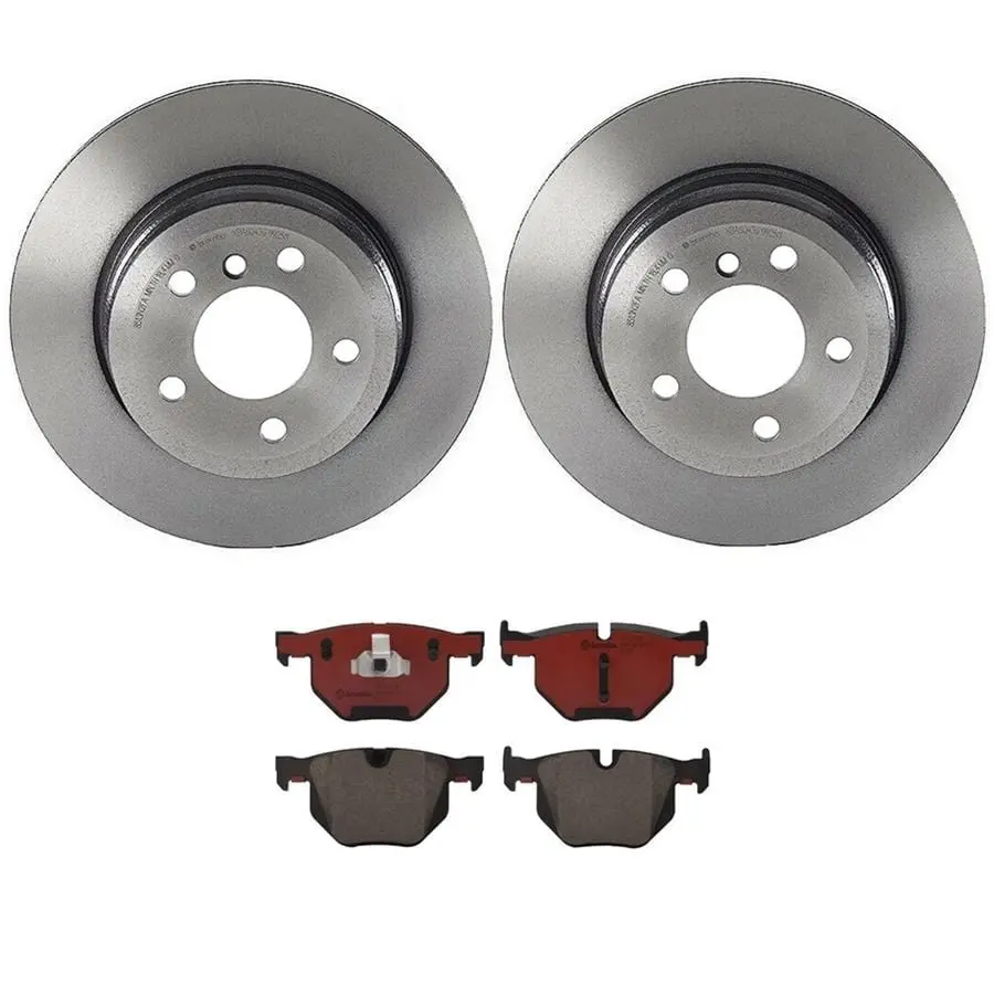 Brembo Kt00358 Brake Kit – Premium Disc Rotor And Pad Set 1