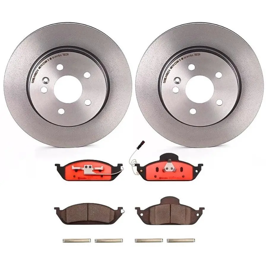 Brembo Kt00618 Brake Kit – Front Disc Pads & Rotors (Oe-Plus Performance) 1