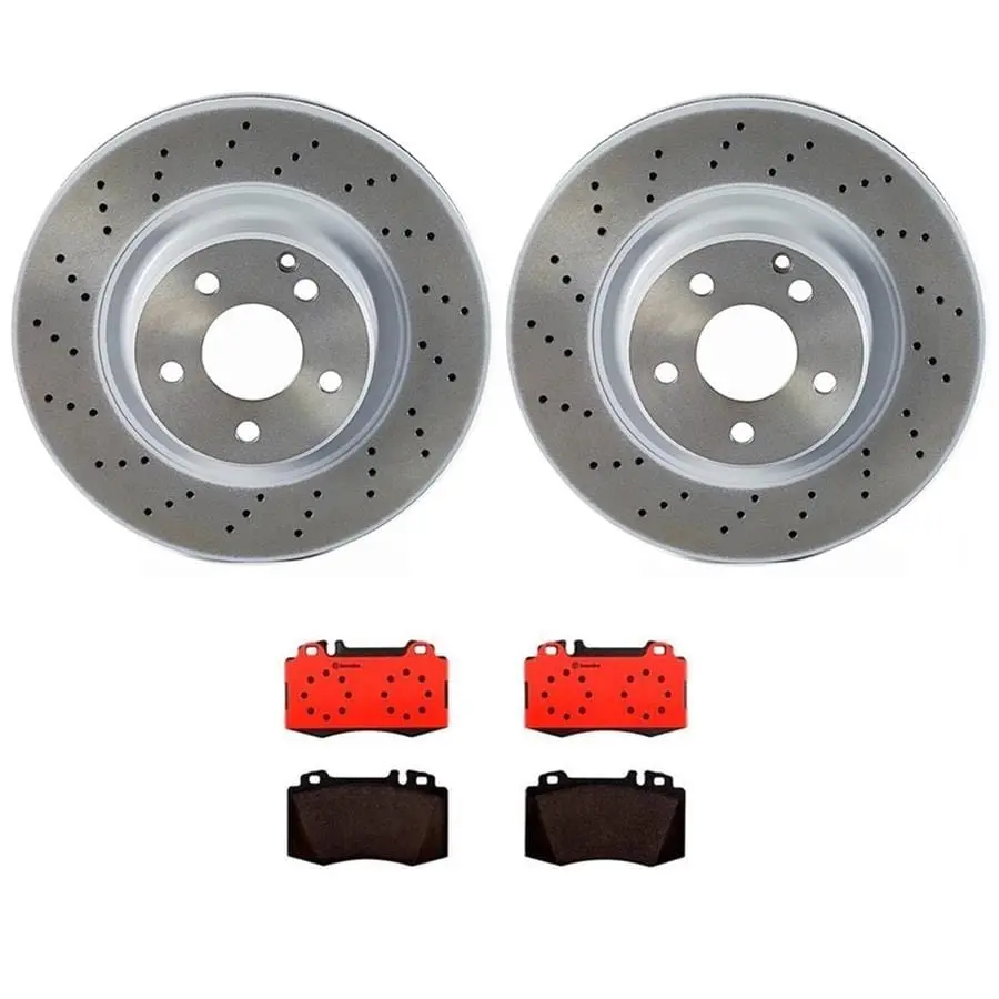 Brembo Kt00705 Brake Service Kit – Premium Rotors & Semi-Metallic Pads For Street & Track Use 1