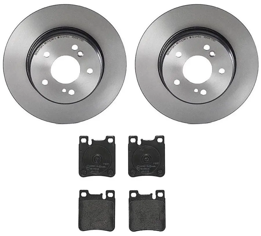 Brembo Front Brake Pad & Rotor Combo – Oe+ Performance, Part Kt04127 1