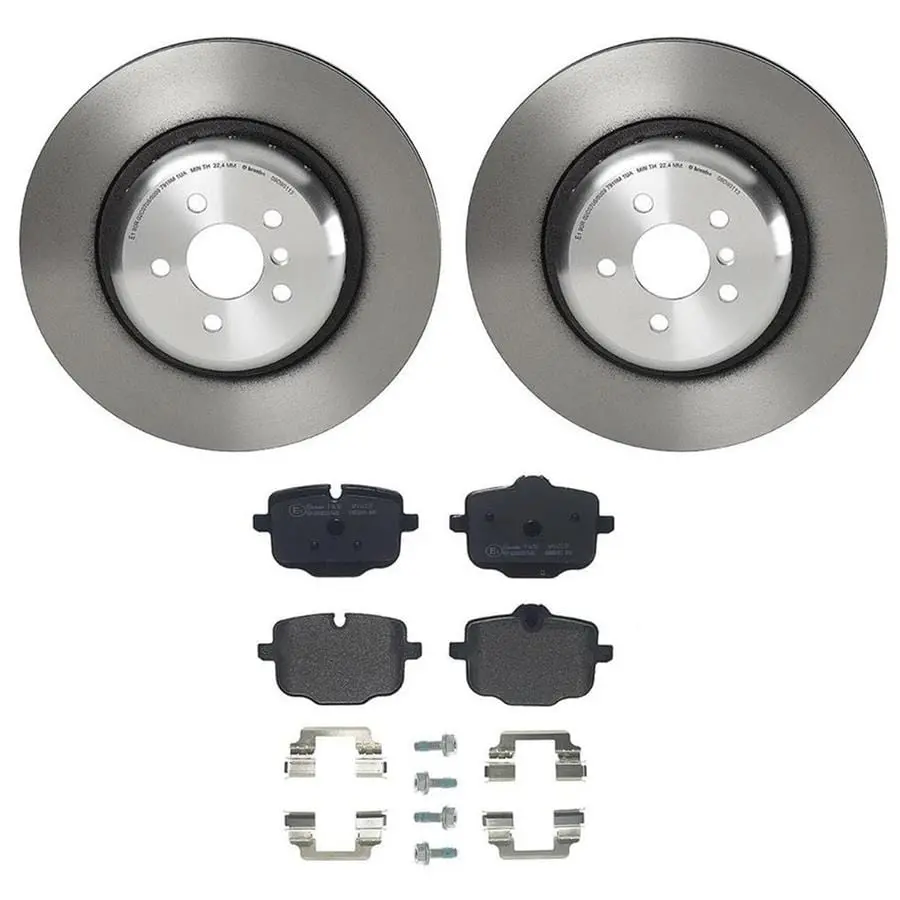 Brembo Kt04370 Brake Pad And Rotor Combo For Disc Systems 1