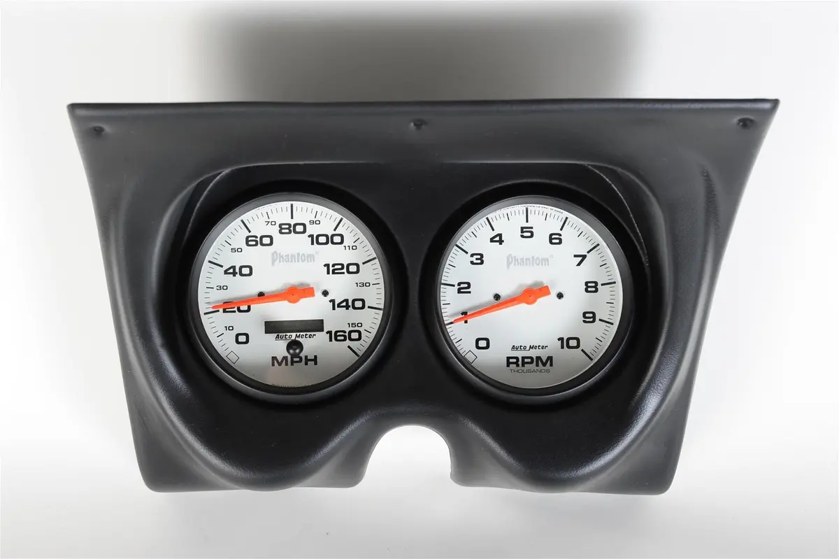 Classic Thunder Road Gauge Cluster W/ Autometer Instruments – 410670471 1