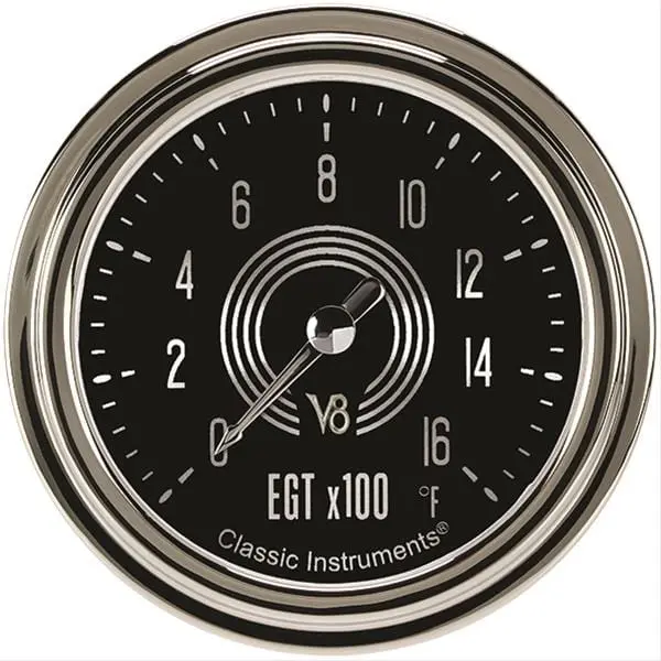 Classic Instruments V8Sr398Slc Speedster Series Gauges – Vintage-Style Analog Dash Kit 1