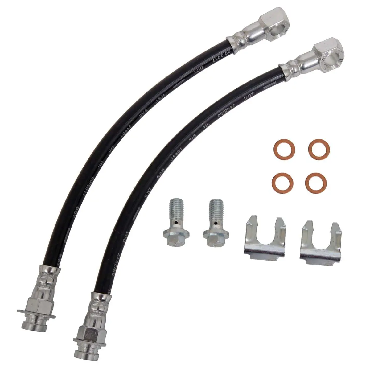 Classic Performance Rbhk-R10 Stainless Steel Brake Hose – Individual Front Or Rear Replacement Line 1