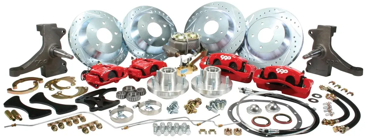 Classic Performance Disc Brake Conversion Kit – Front-Rear Upgrade 1