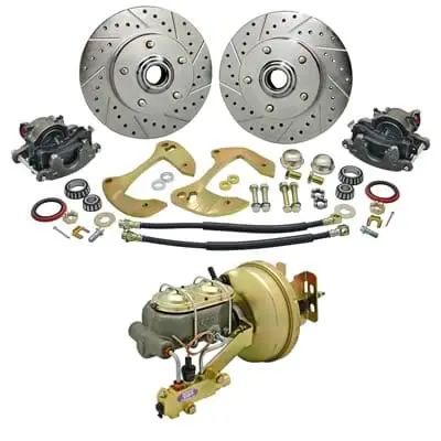 Classic Performance 6770Cbk-5 Front Disc Brake Conversion Kit – Bolt-On Upgrade 1