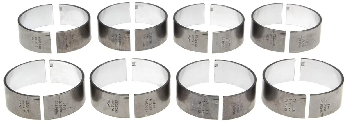 Clevite Cb-1809A-.50Mm Rod Bearings – Aluminum Series With .0005" Clearance 1