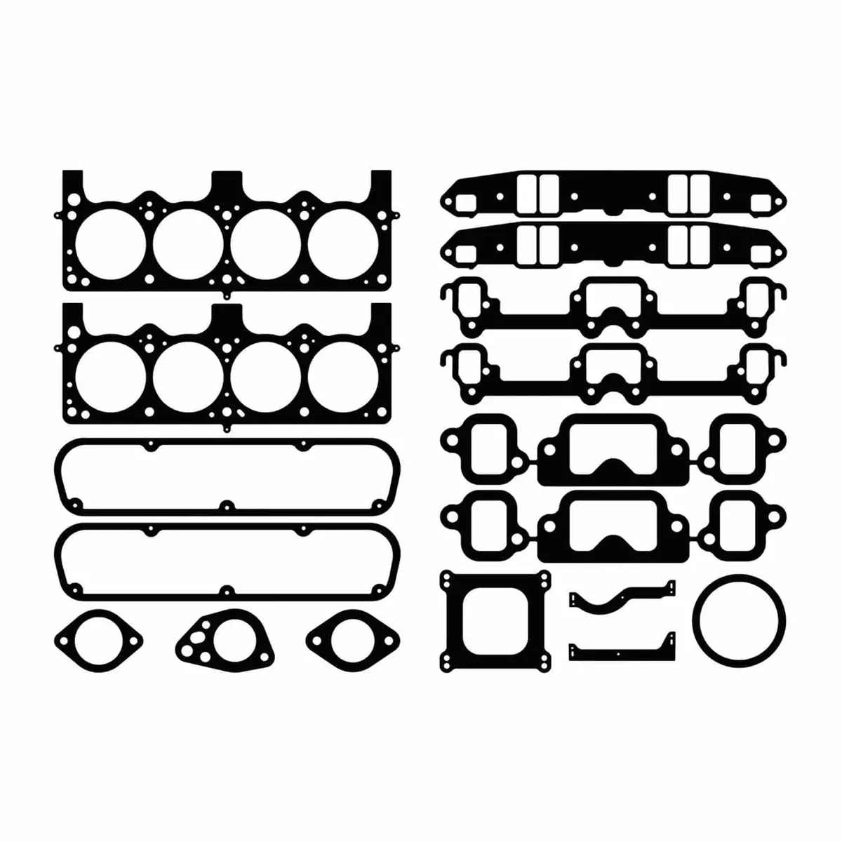 Cometic Cg10013T Engine Gasket Set – Comprehensive Mls Kit For Small-Block Chevrolet Engines 1