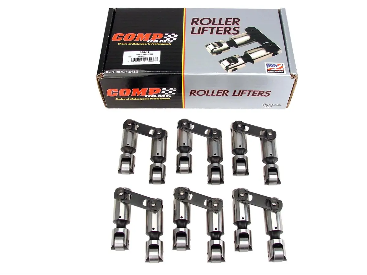 Comp Cams 868-12 Endure-X Roller Lifters – High-Durability Engine Components 1