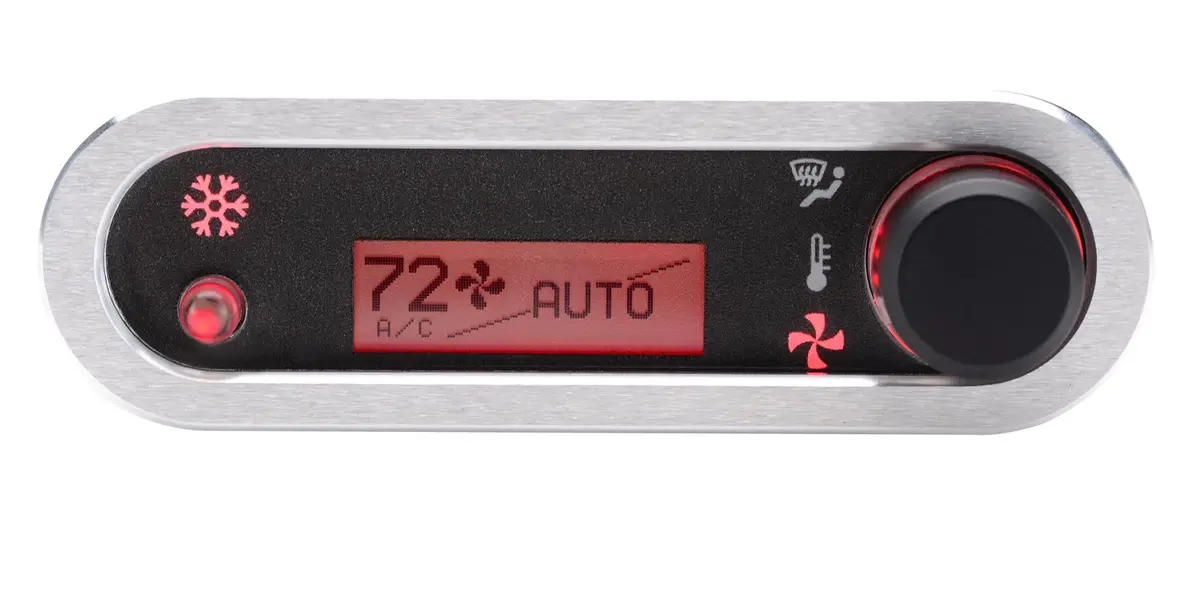 Dakota Digital Dcc-2500H-S-B Gen-Iv Vhx Digital Climate Control System With Touchscreen Interface 1
