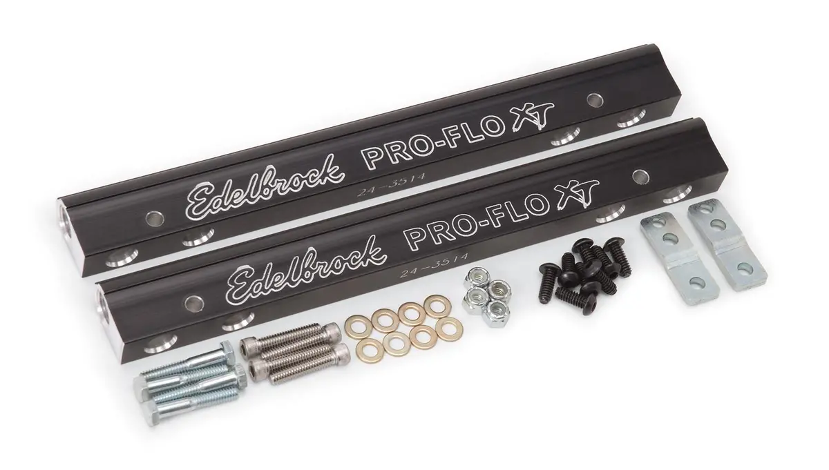 Edelbrock 3658 Lightweight Aluminum Fuel Rails For Efi Systems 1