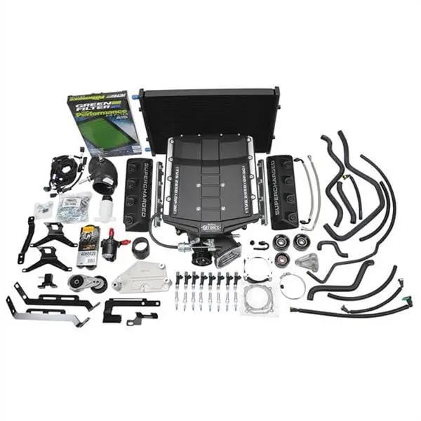 Edelbrock E-Force Supercharger Kit – Street-Legal Mustang Stage 1, Includes Tuning, Part 158380 1
