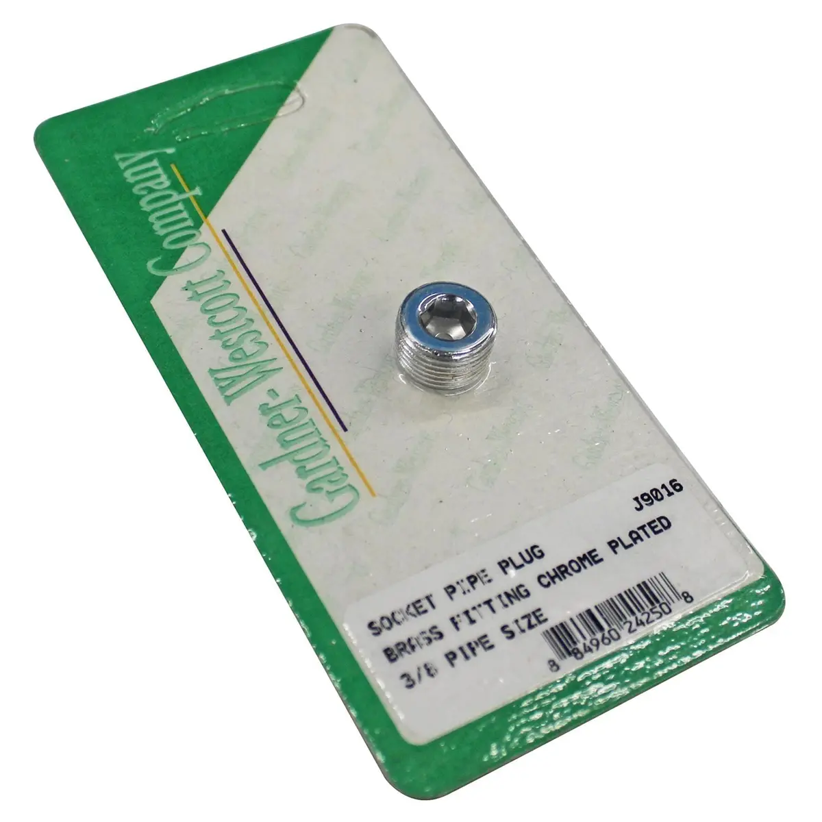 Gardner-Westcott Pipe Thread Plug – Brass Sealing Plug, Part J9016 1