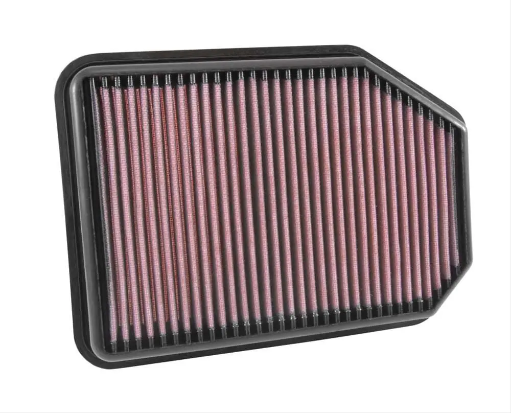 K&N Washable, Reusable High-Flow Air Filter – Drop-In Replacement (33-5023) 1