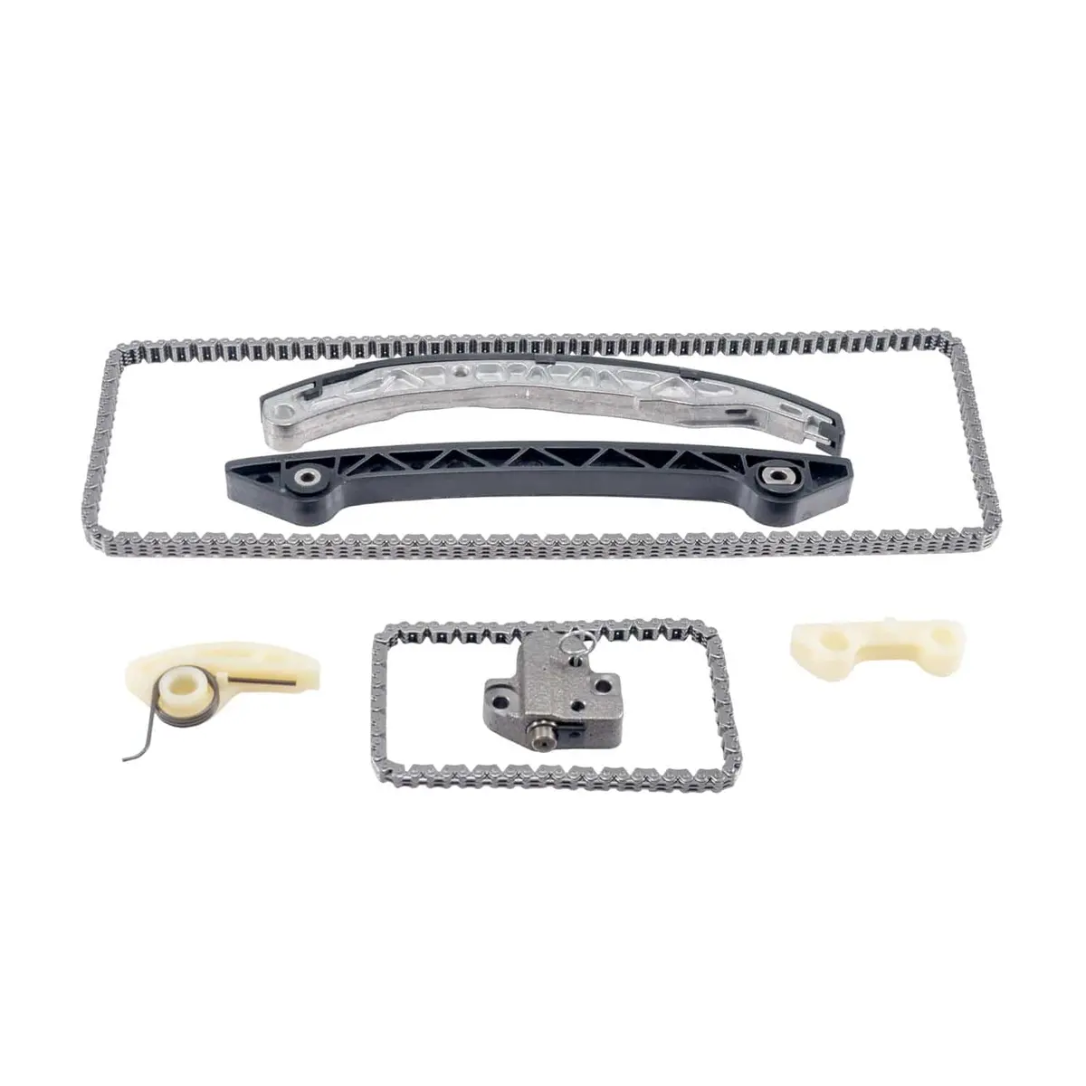 Melling 3-715Sax Timing Chain Kit – Double-Roller, Adjustable Gear Set With Oil Pump Drive 1