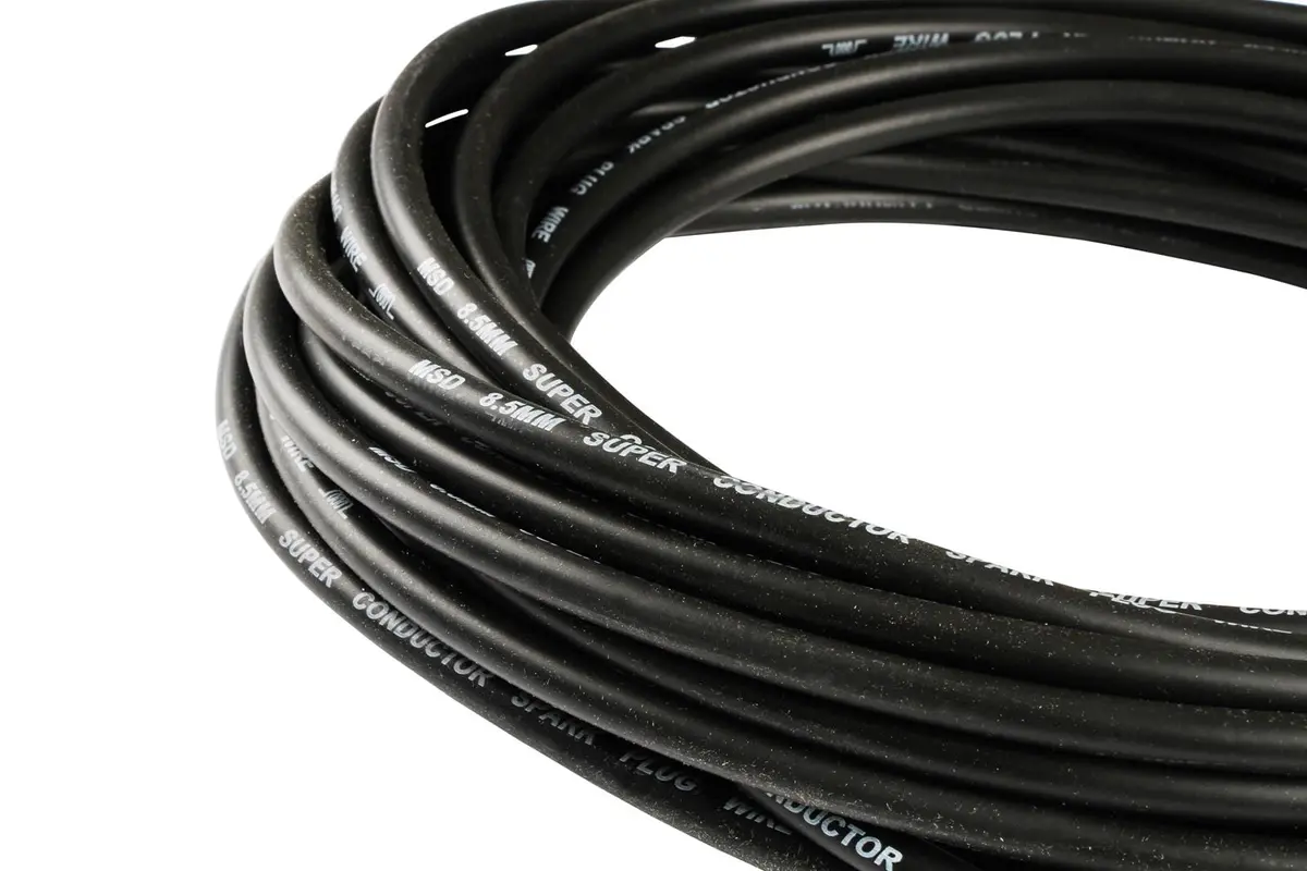 Msd 8.5Mm Super Conductor Spark Plug Wire – Bulk Roll 34023 1