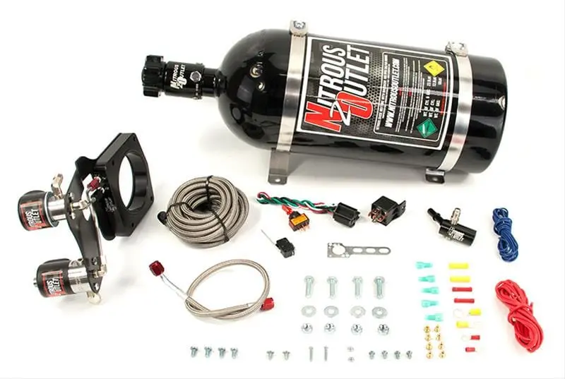 Nitrous Outlet Plate Nitrous System – 15 Lb/Hr Capacity, Compatible With Efi/Carb, 00-10177-15 1