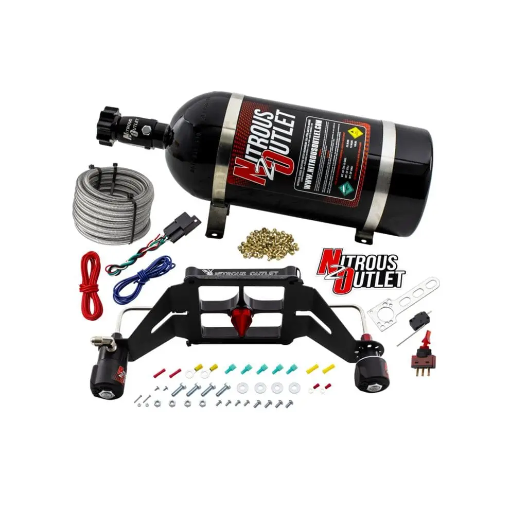 Nitrous Outlet Gen4 Progressive Nitrous Oxide System – 15 Lb Capacity (00-10660-Gen4-15) 1