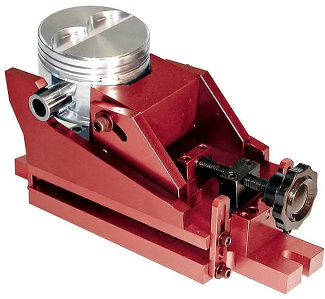 Pr66772 Heavy-Duty Piston-Actuated Bench Vice For Precision Machining & Fabrication 1