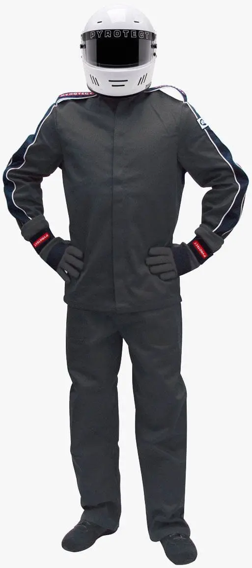 Eliminator Sfi-5 Rated Two-Layer Racing Pants In Black 1