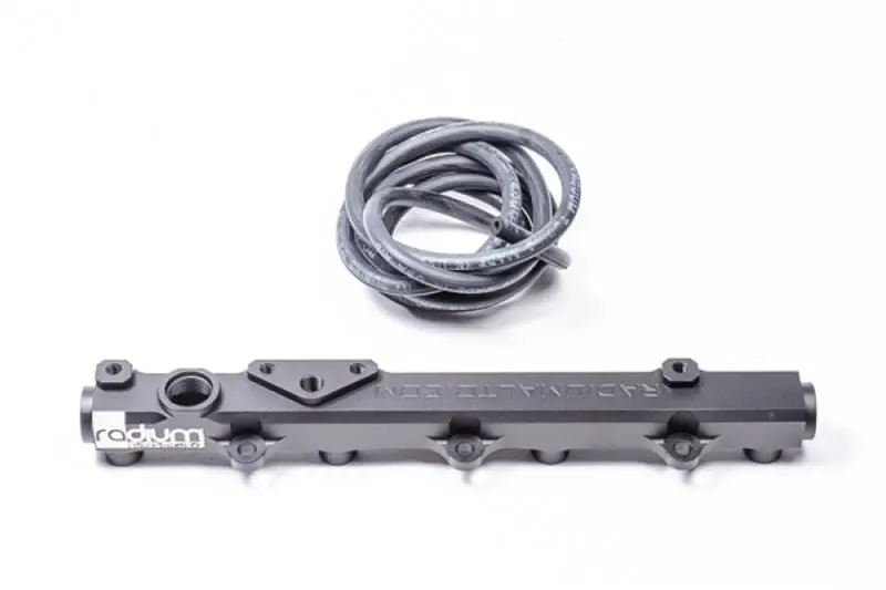 Radium Engineering 20-0591-02 Fuel Rails – Cnc-Machined Aluminum With An Fittings 1