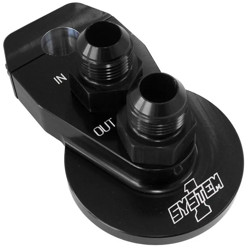 Black Remote Oil Filter Mount Assembly – Sy220-90002-10-B 1