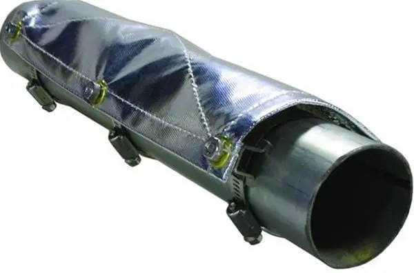 Thermo-Tec Clamp-On Exhaust Pipe Heat Shields – 12-Inch Length (11650) 1