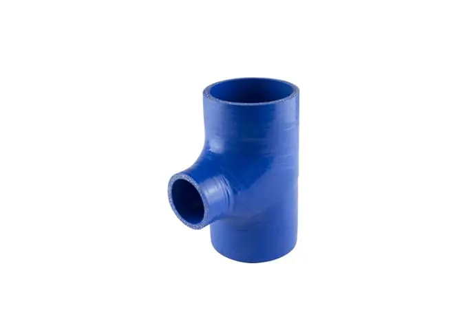2.75" Id Hose Tee Fitting With 1.50" Outlet – Industrial Grade Rubber 1