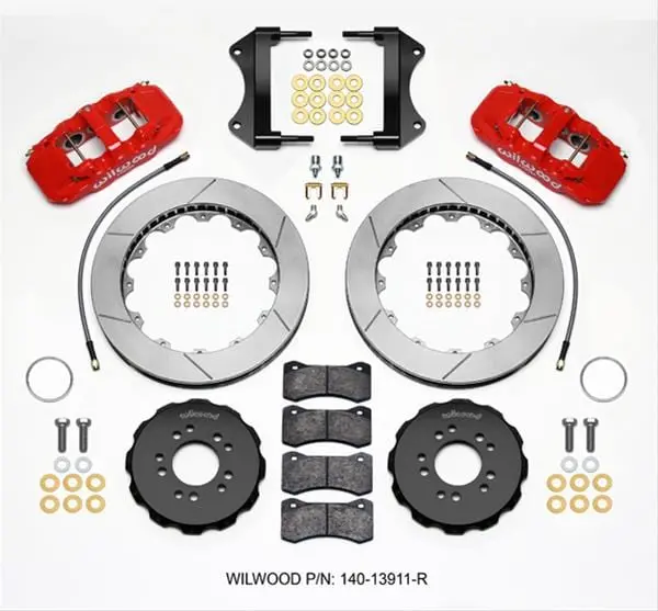 Wilwood Aero6 Front Big Brake Kit – 14-Inch Rotors With 6-Piston Calipers 2