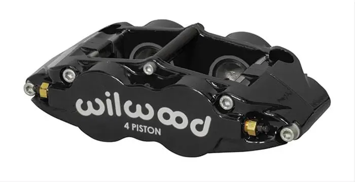 Wilwood 120-14439-Bk Forged Narrow Superlite 4 Caliper – Radial Mount, Dust Seal Design 1