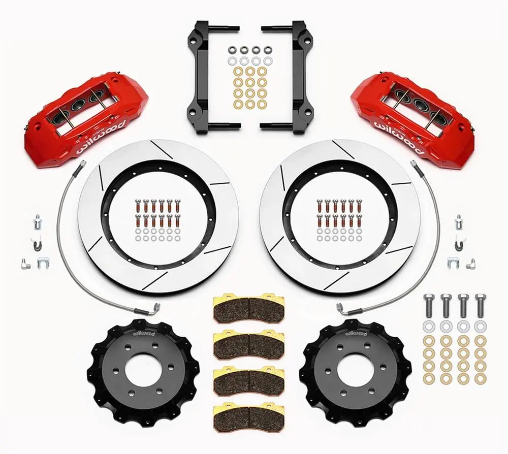 Wilwood 140-15886-R Tx6R Big Brake Front Kit With Six-Piston Calipers 2